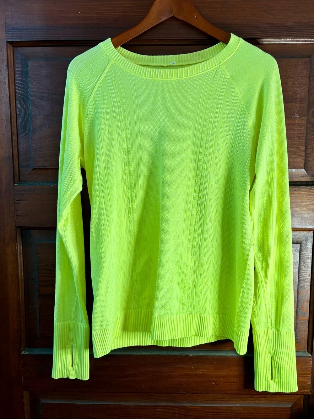 Lululemon Rest Less Crew Neck Long Sleeve Pullover in Ray / White - Picture 6 of 11